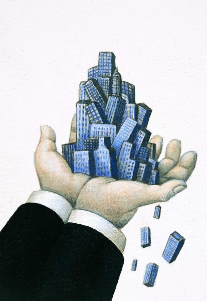 商业寓意漫画图片