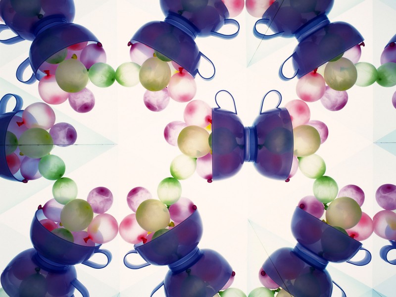 万花筒花卉底纹图片