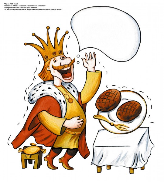 食品包装袋卡通造型设计图片