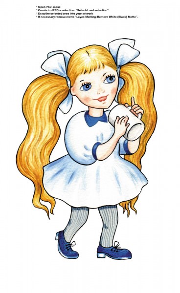 食品包装袋卡通造型设计图片