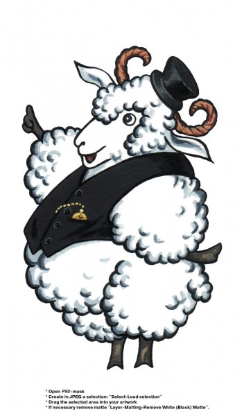 食品包装袋卡通造型设计图片