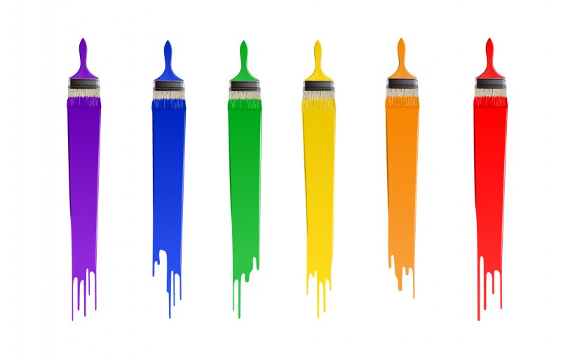 七彩设计图片大全