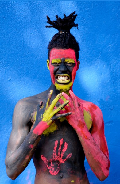 漂亮的人体彩绘图片