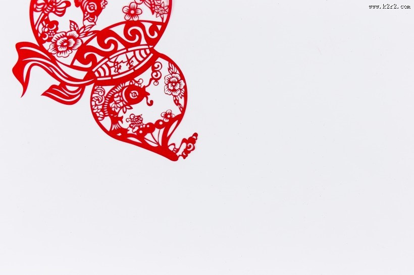 新春剪纸葫芦图片