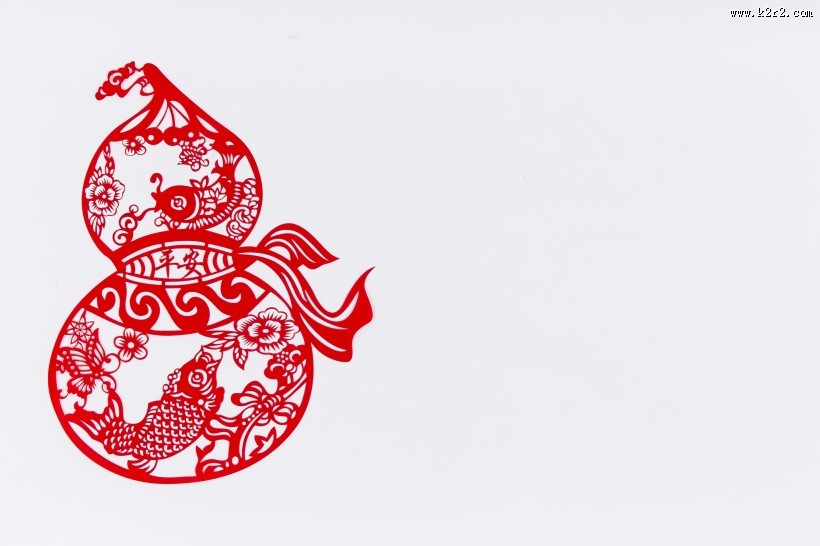 新春剪纸葫芦图片