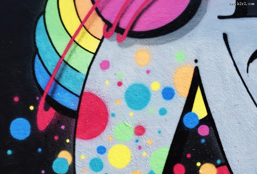 街头的涂鸦图片