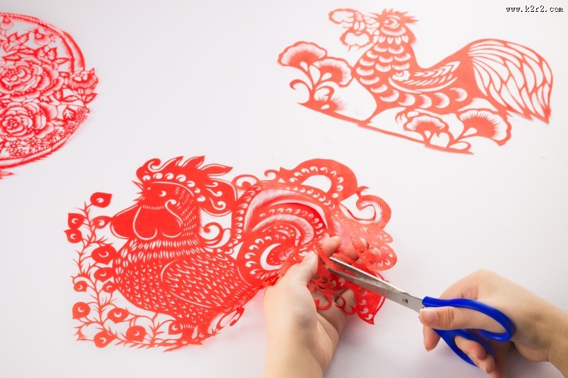 好看的传统手工剪纸窗花图片