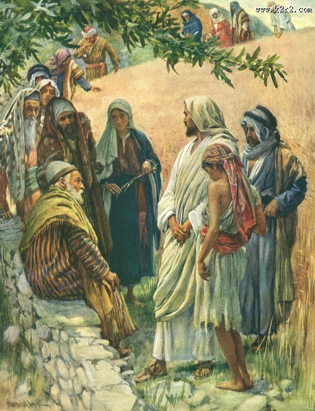 基督教主题彩绘图片