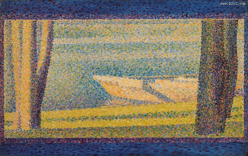 新印象派画家修拉作品图片