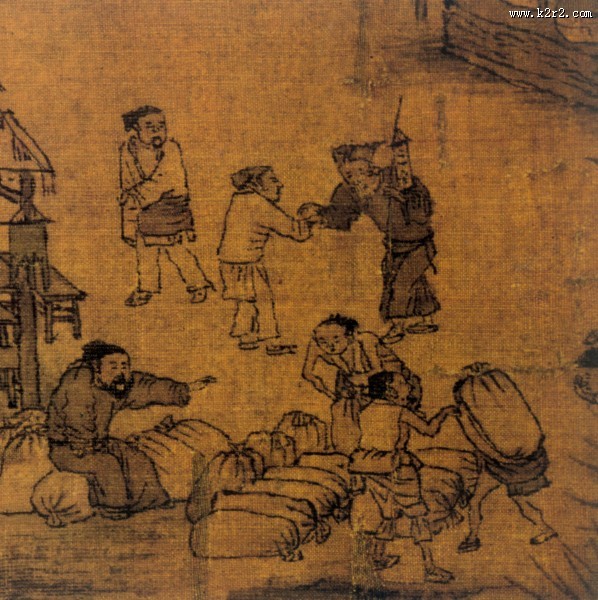 北宋张择端《清明上河图》放大图片