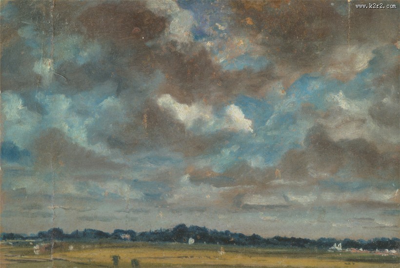 约翰·康斯太勃尔绘画之自然风光系列图片