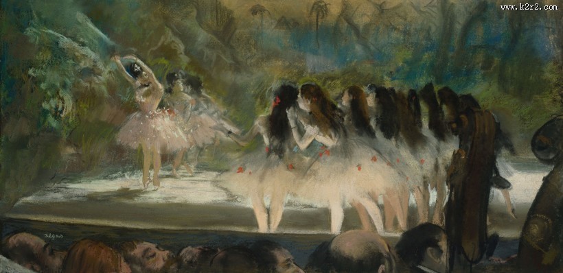 埃德加·德加绘画之芭蕾舞系列图片大全