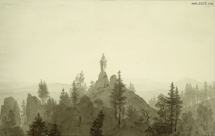 卡斯帕·大卫·弗里德里希绘画系列图片