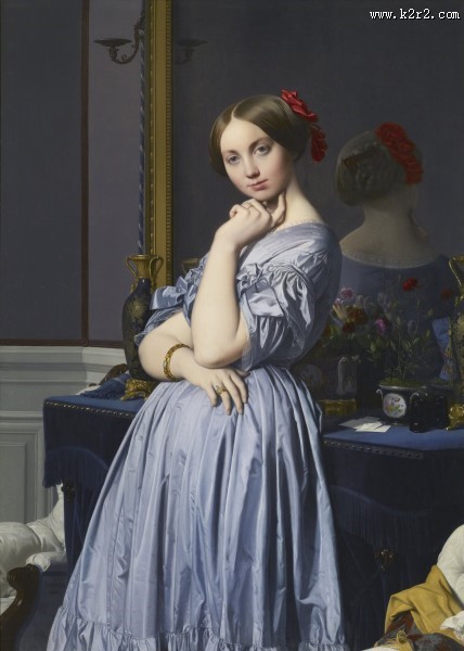 让·奥古斯特·多米尼克·安格尔绘画系列图片