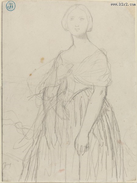 让·奥古斯特·多米尼克·安格尔绘画系列图片