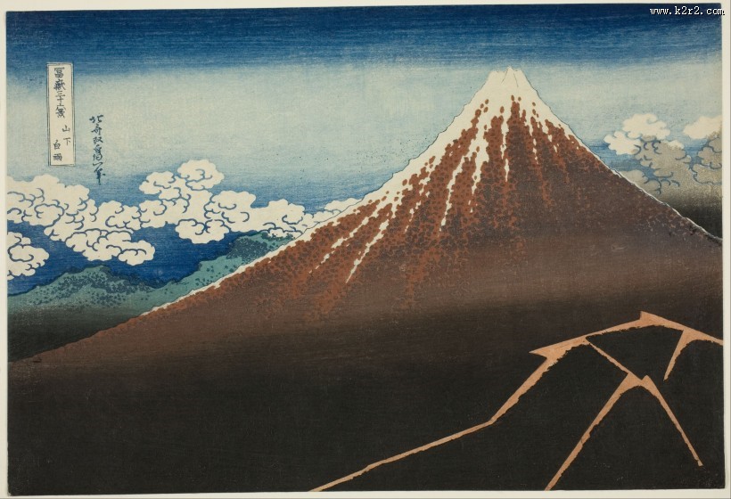 葛饰北斋绘画系列图片