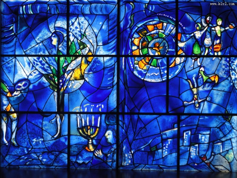 教堂玻璃彩色花窗图片大全
