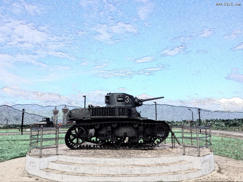 缅甸风情素描图片