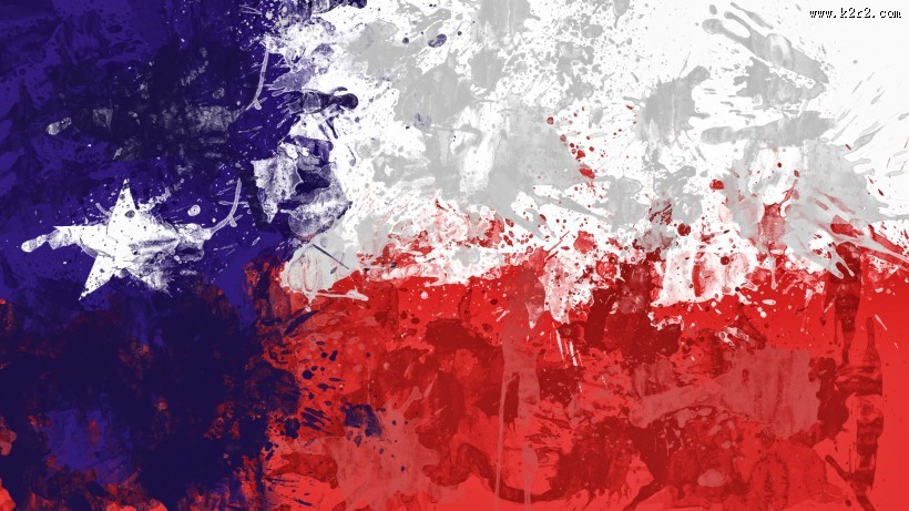 彩绘的各国国旗图片