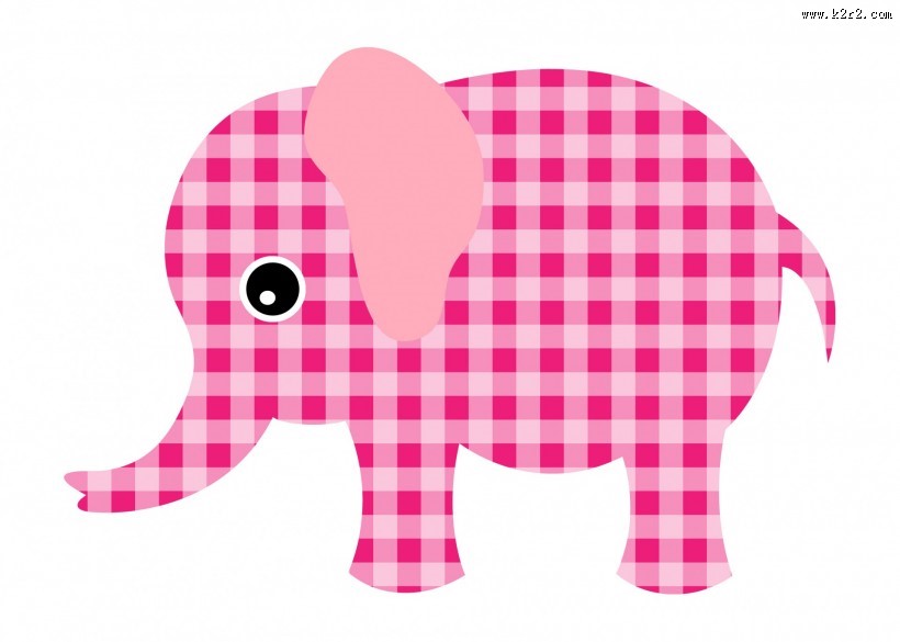 剪贴大象图片