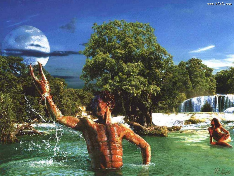 手绘十二星座图片