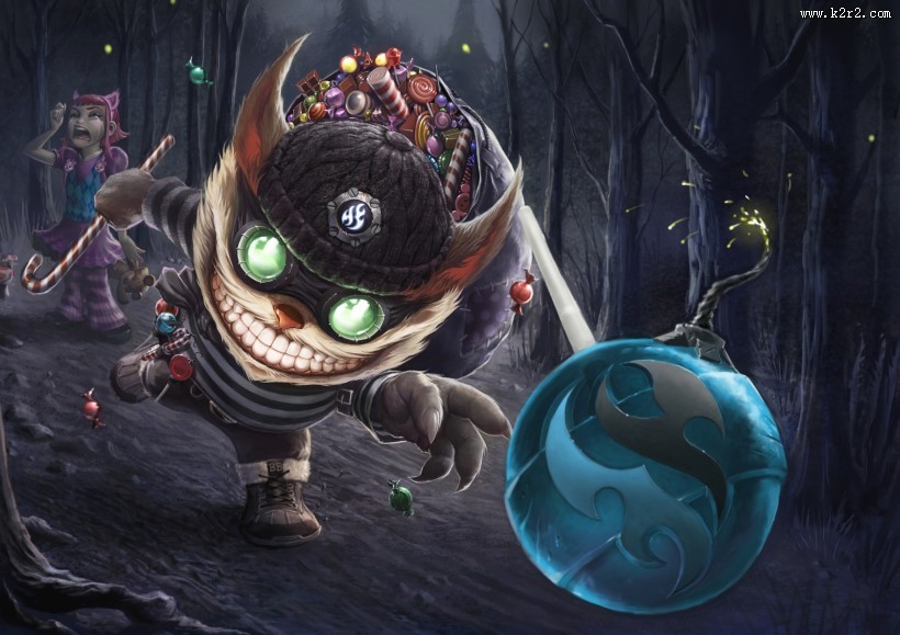 《英雄联盟》英雄角色插画图片