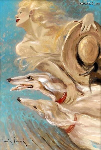 Louis水彩绘画作品大全