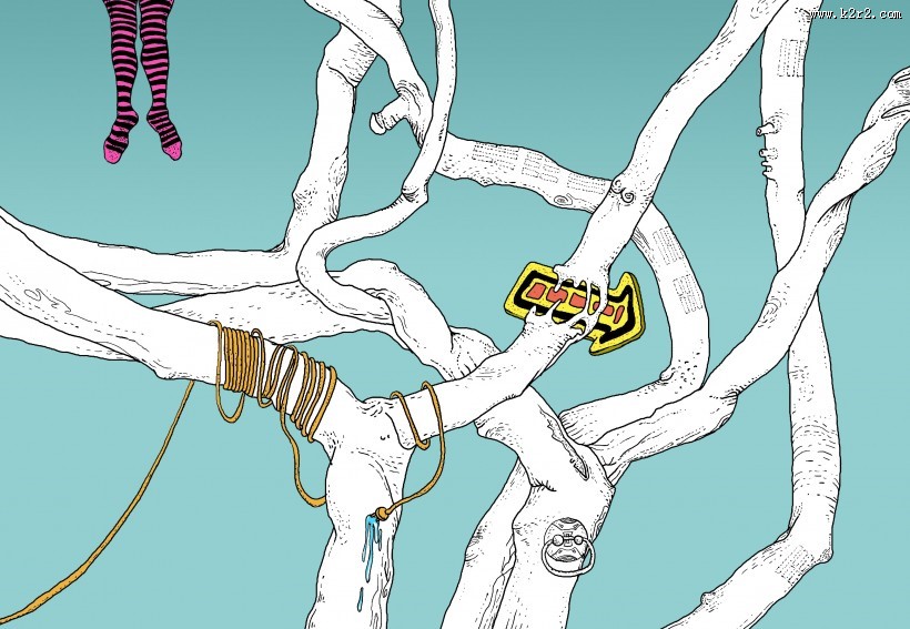 个性人物涂鸦图片