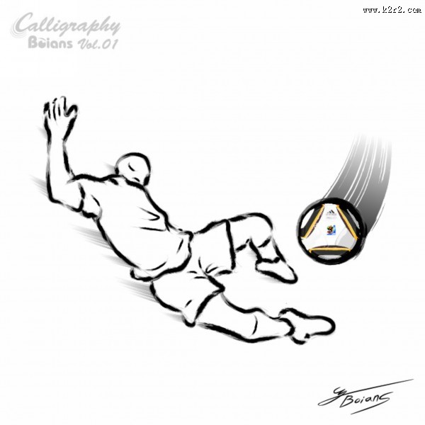 足球运动墨色图片