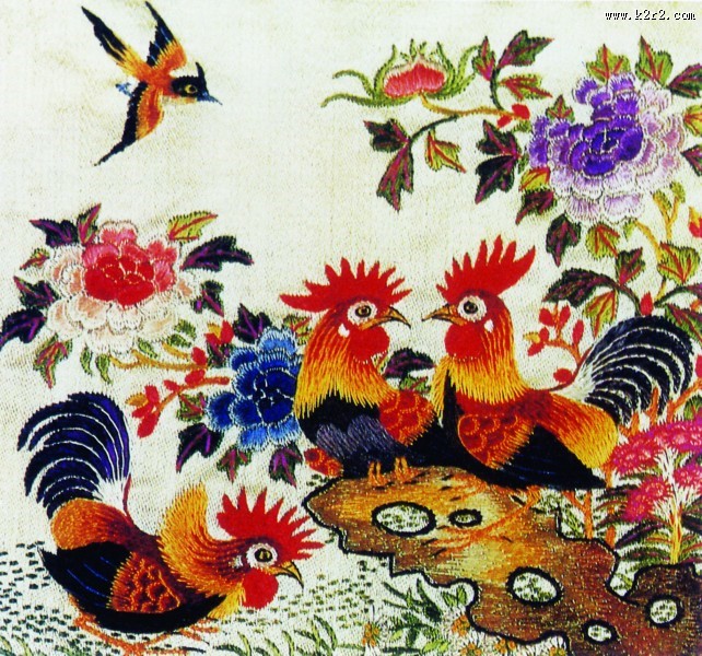 花朵刺绣图案图片