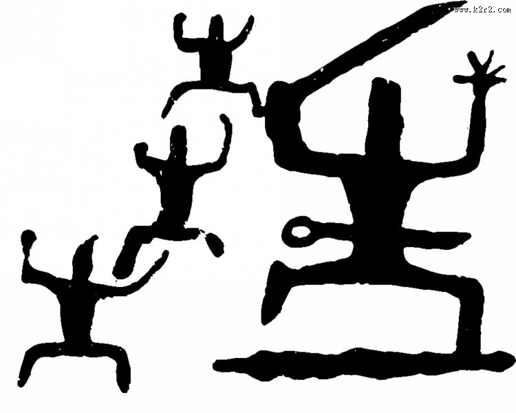 原始社会岩画图片大全