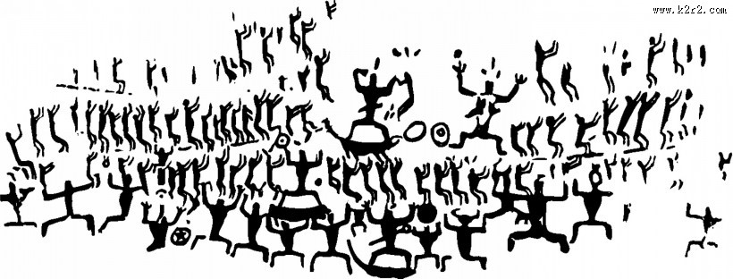 原始社会岩画图片大全