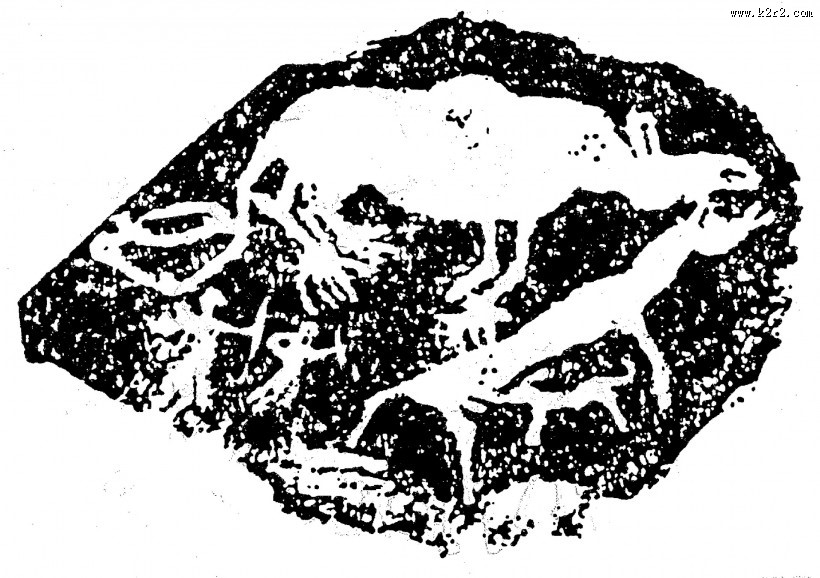 原始社会岩画图片大全