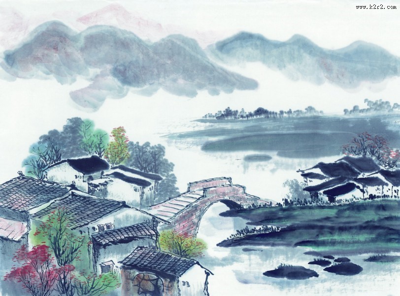 国画山水图片大全