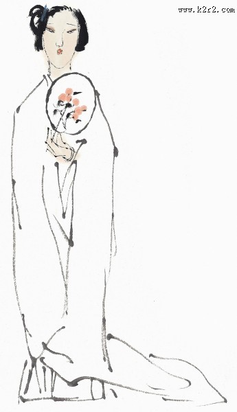 传统女性形象图片