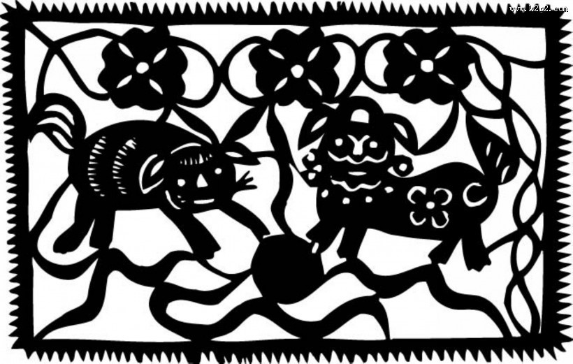 传统服饰花纹图片