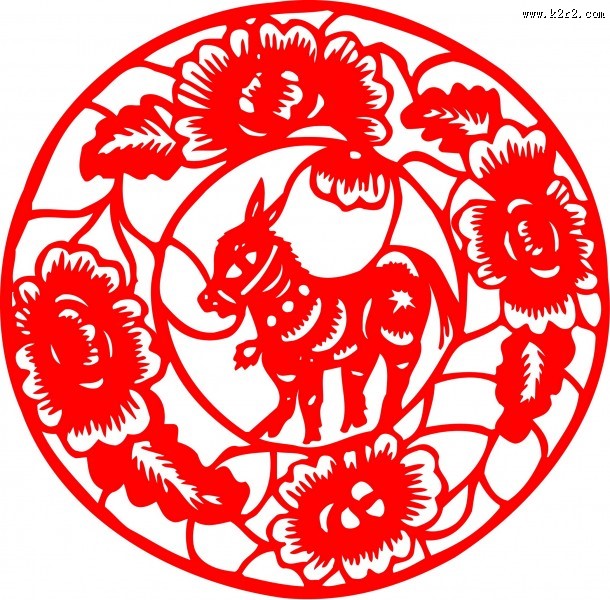 十二生肖剪纸图片大全