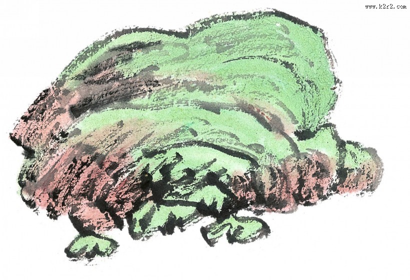 国画幽谷图片大全