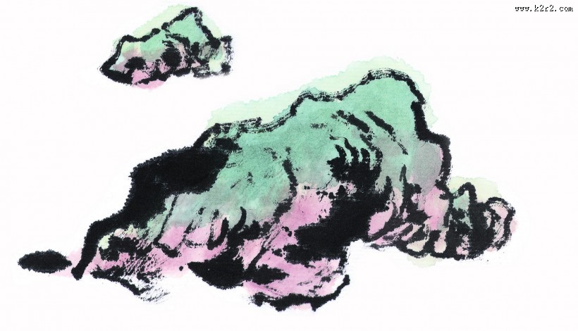 国画幽谷图片大全