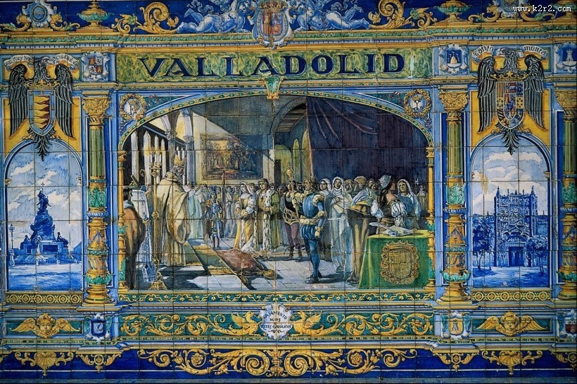 宗教瓷砖壁画图片