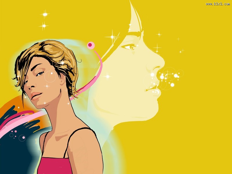 手绘都市时尚图片