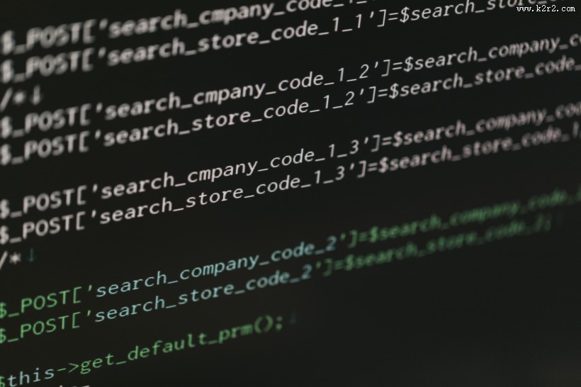 电脑屏幕上的代码图片