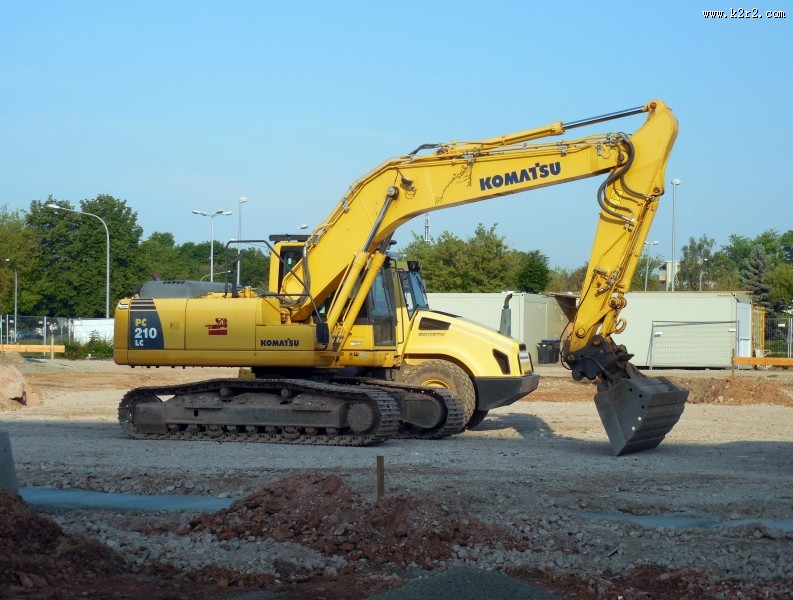 工地上的挖掘机图片大全