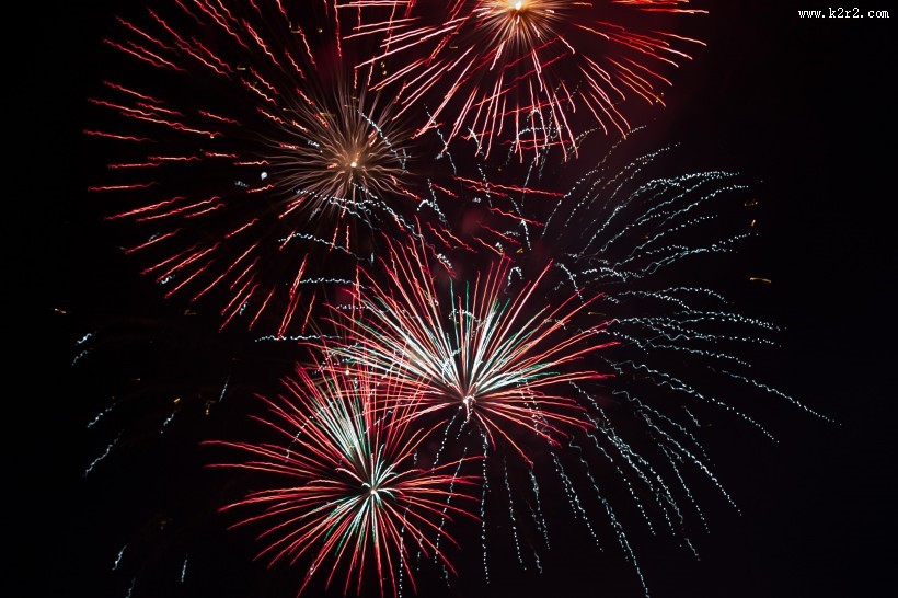 美丽的烟花图片大全