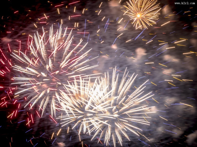 美丽的烟花图片大全