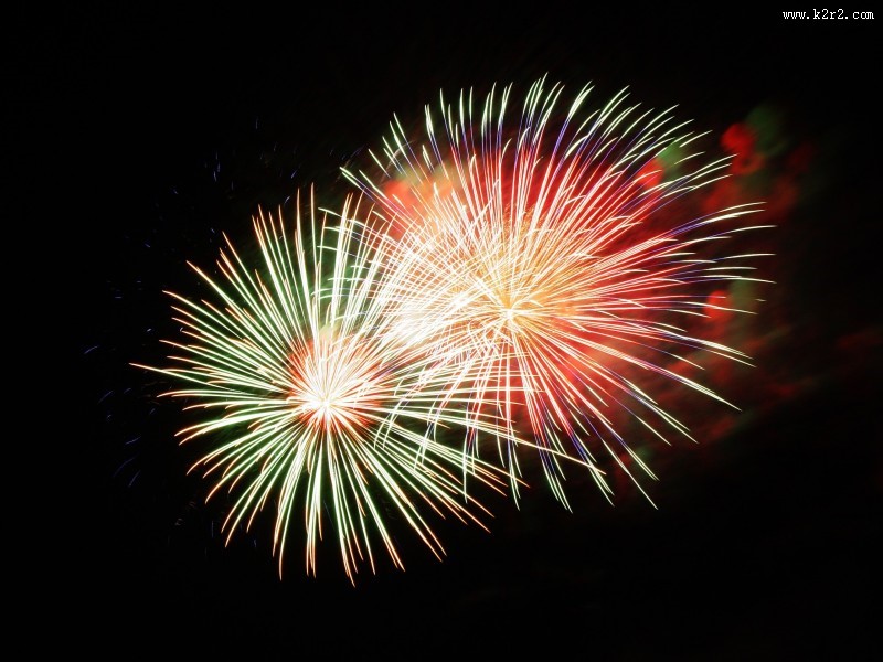 美丽的烟花图片大全