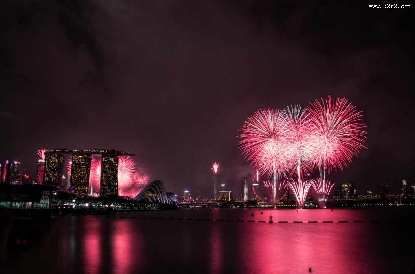美丽的烟花图片大全