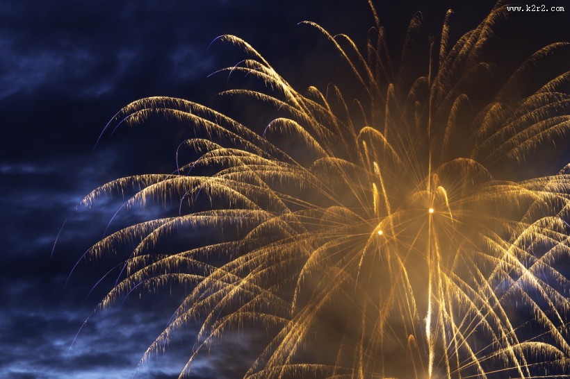 美丽的烟花图片