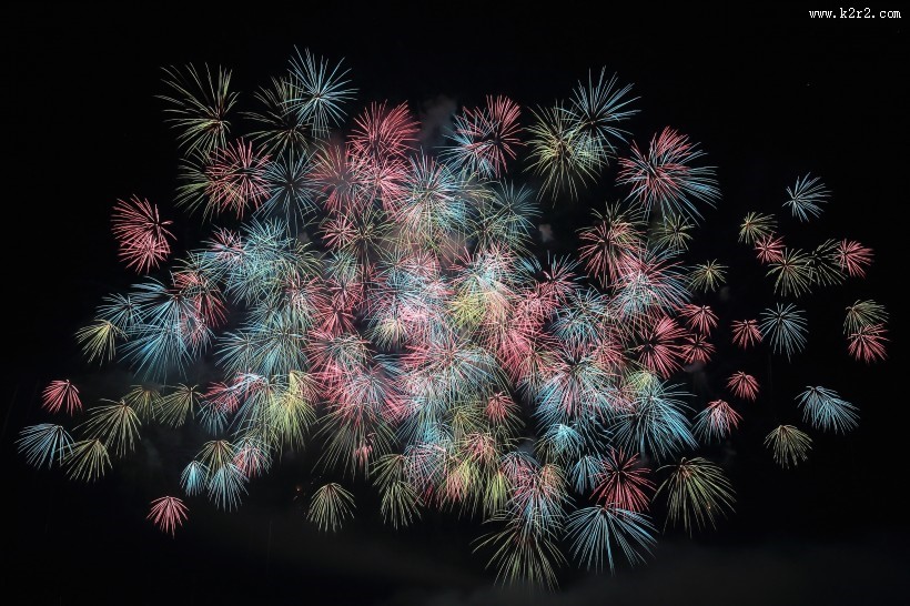 灿烂的烟花图片大全