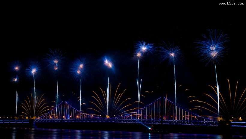 璀璨漂亮的烟花图片